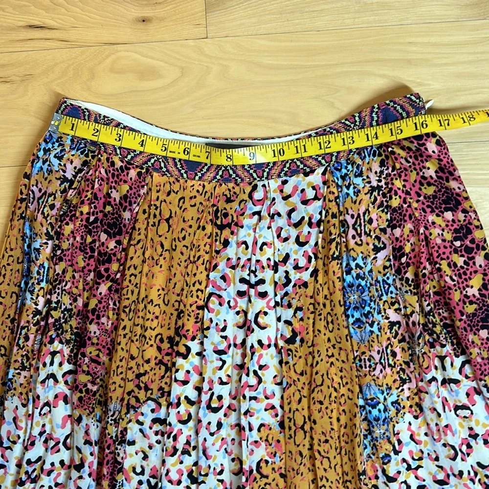 Anthropologie Bhanuni by Jyoti Colorful Animal Print Maxi | Size 10 - Picture 3 of 9